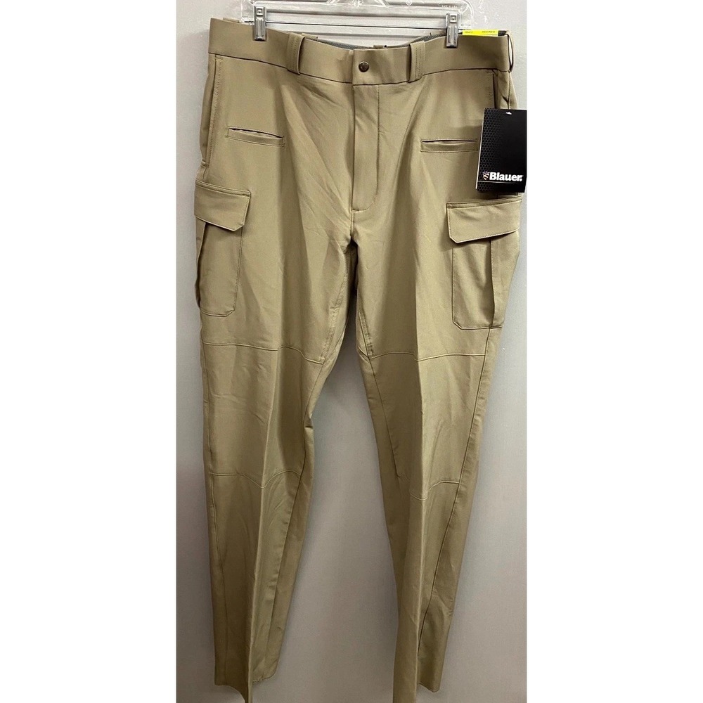 Blauer FlexRS Covert Tactical Pants Mens 40 Silver Tan Ripstop Fade-Resistant